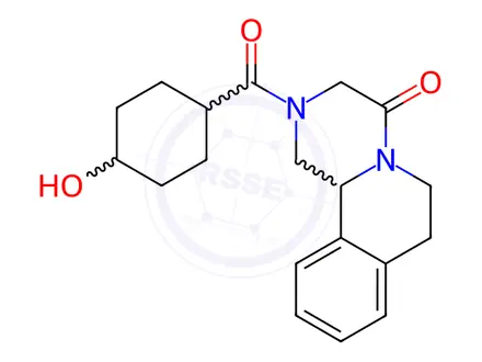 Chemical structure of Praziquantel Impurity 8