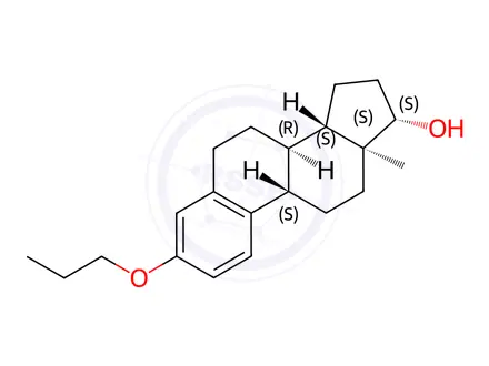 Chemical structure of Estradiol Impurity 43