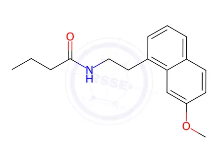Chemical structure of Agomelatine Impurity 51