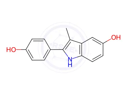 Chemical structure of Bazedoxifene Impurity 2