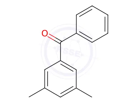 Chemical structure of 5-Benzoyl-m-xylene