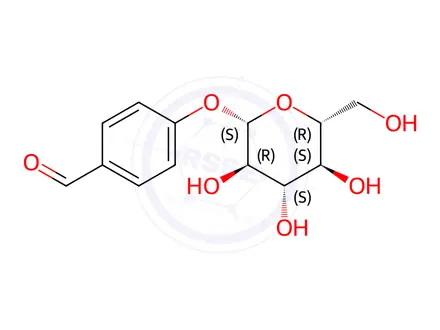 Chemical structure of Gastrodin ImpurityI