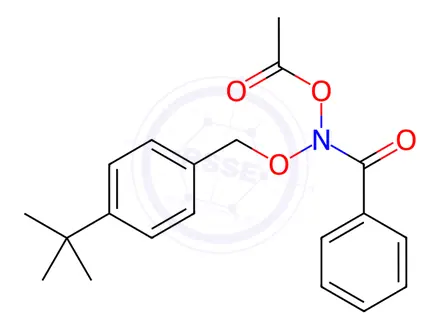Chemical structure of [benzoyl-[(4-tert-butylphenyl)methoxy]amino] acetate