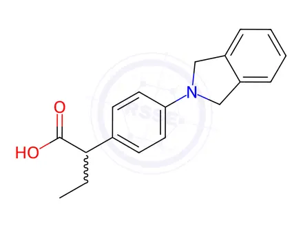 Chemical structure of Indobufen Impurity 26
