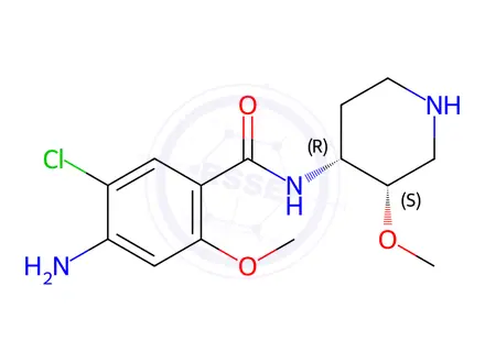 Chemical structure of Cisapride Impurity 8