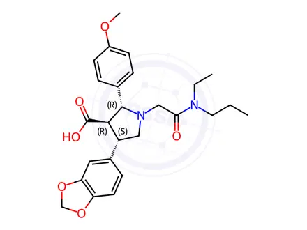 Chemical structure of Atrasentan Hydrochloride Impurity 202