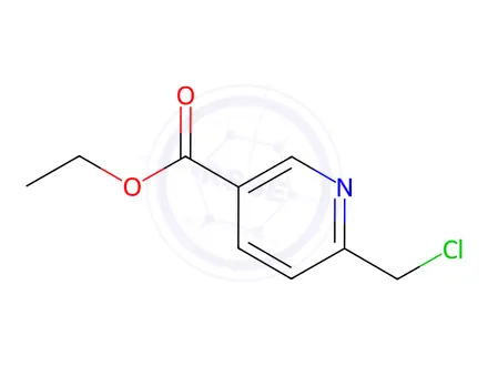 Chemical structure of Ethyl 6-(chloromethyl)nicotinate hydrochloride