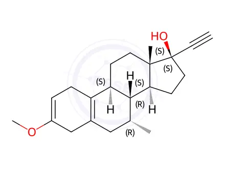 Chemical structure of Tibolone Impurity 17