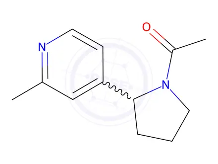 Chemical structure of 1-(2-(2-Methylpyridin-4-yl)pyrrolidin-1-yl)ethanone