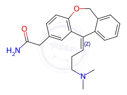 Chemical structure of Olopatadine Hydrochloride Impurity 41
