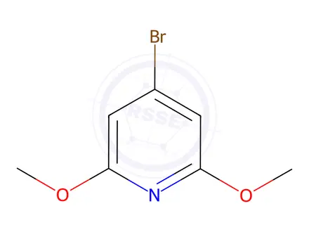 Chemical structure of 4-Bromo-2,6-dimethoxypyridine