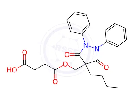 Chemical structure of Suxibuzone