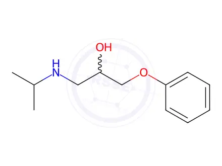 Chemical structure of Metoprolol Impurity F