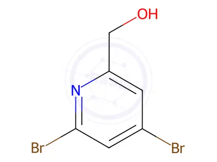 Chemical structure of (4,6-Dibromopyridin-2-yl)methanol