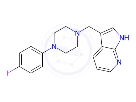 Chemical structure of L 745870 Impurity 1