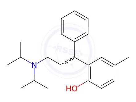 Chemical structure of (DL) Tolterodine D14 Tartrate