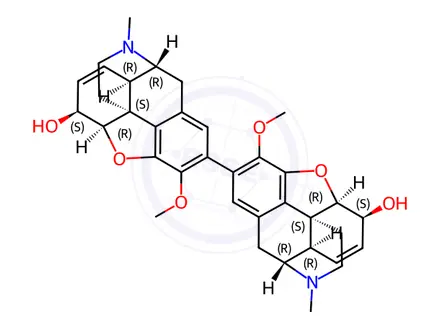 Chemical structure of Codeine Phosphate Impurity 3 (Codeine Phosphate EP Impurity C)