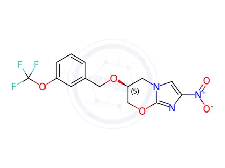 Chemical structure of Pretomanid Impurity 3