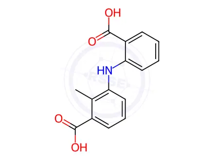 Chemical structure of 3-Carboxy Mefenamic Acid