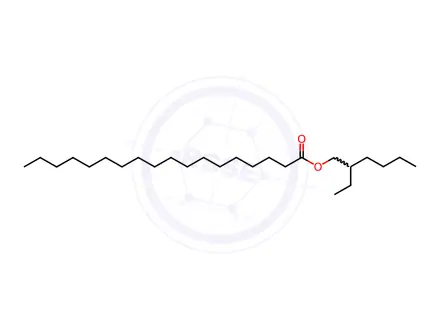 Chemical structure of 2-Ethylhexyl Stearate