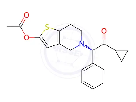 Chemical structure of Prasugrel Impurity 16