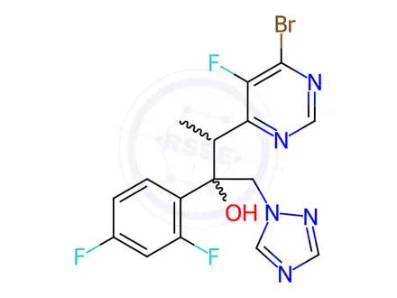 Chemical structure of Voriconazole Impurity 71