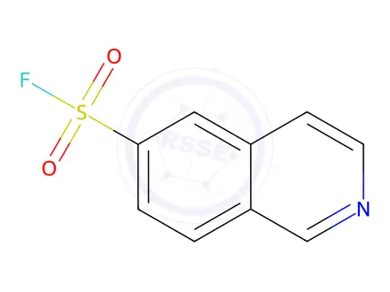 Chemical structure of isoquinoline-6-sulfonyl fluoride