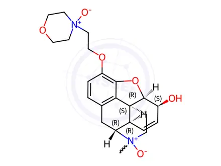 Chemical structure of Pholcodine Impurity 6 (Pholcodine EP Impurity F)