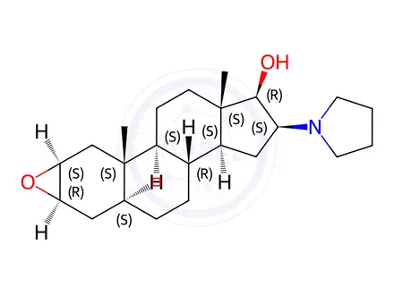 Chemical structure of Rocuronium Bromide Impurity 56