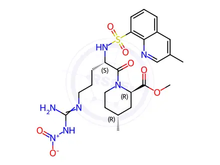 Chemical structure of Argatroban Impurity 110