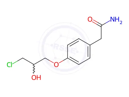 Chemical structure of Atenolol EP Impurity D