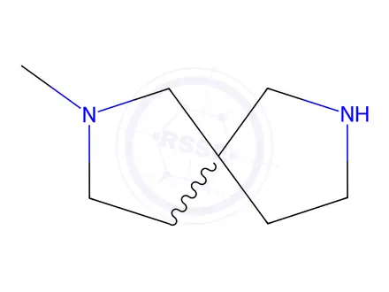 Chemical structure of 2-Methyl-2,7-diazaspiro[4.4]nonane