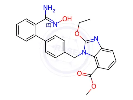 Chemical structure of Azilsartan Impurity S