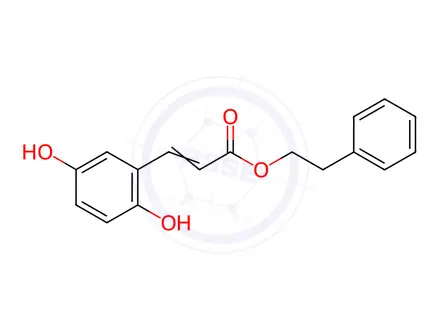 Chemical structure of Caffeic Acid Phenethyl Ester Impurity 3