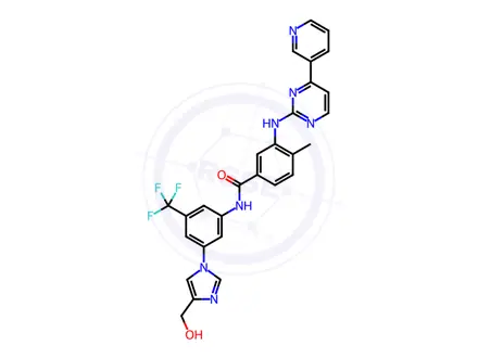 Chemical structure of Nilotinib Impurity 17