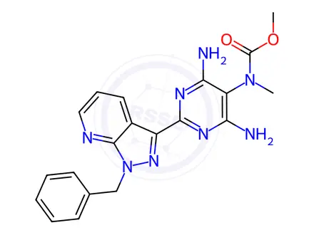 Chemical structure of Riociguat Impurity 4