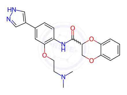 Chemical structure of SR 3677 DIHYDROCHLORIDE