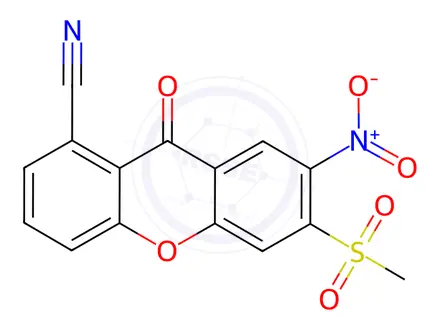 Chemical structure of Mesotrione Impurity 1