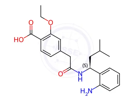 Chemical structure of Repaglinide Impurity 35