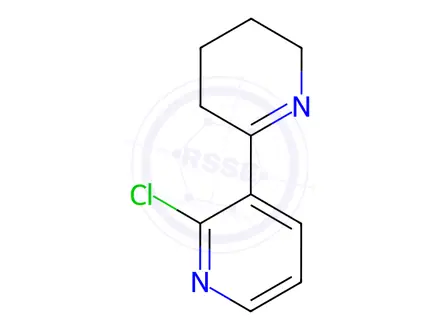 Chemical structure of 2'-Chloro-3,4,5,6-tetrahydro-2,3'-bipyridine