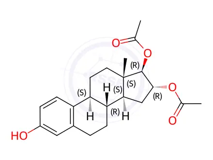 Chemical structure of Estriol Impurity 14