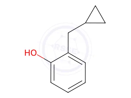 Chemical structure of 2-(CyclopropylMethyl)phenol