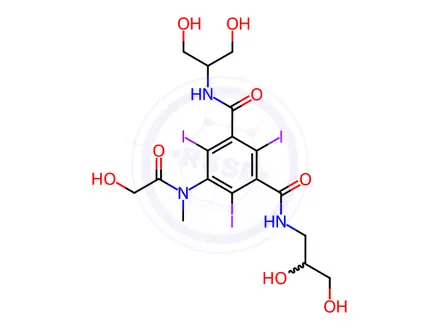 Chemical structure of Iomeprol Impurity 6