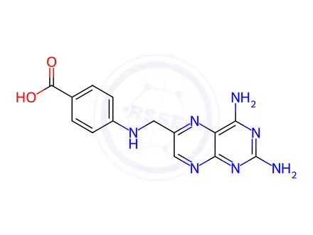 Chemical structure of Pteroic Acid Impurity 3