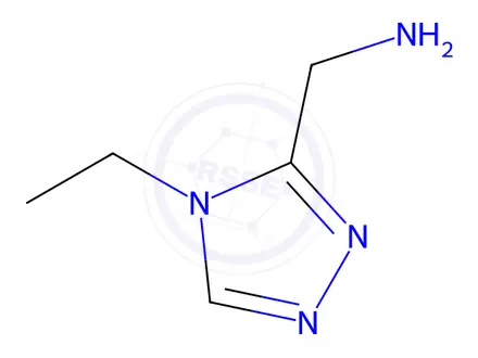 Chemical structure of (4-Ethyl-4h-1,2,4-triazol-3-yl)methanamine