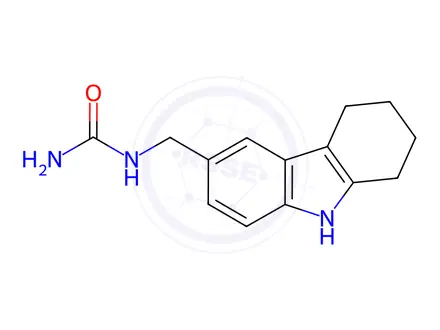 Chemical structure of 1-((2,3,4,9-Tetrahydro-1H-carbazol-6-yl)methyl)urea