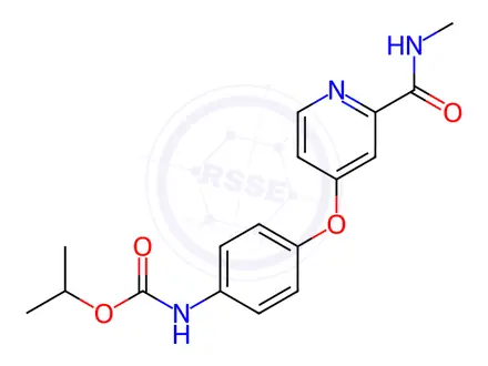 Chemical structure of Sorafenib Impurity R