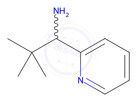 Chemical structure of 2,2-Dimethyl-1-(pyridin-2-yl)propan-1-amine dihydrochloride