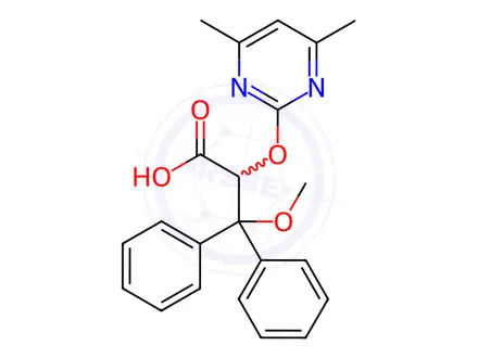 Chemical structure of Ambrisentan Impurity 1(Ambrisentan Racemate)