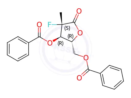 Chemical structure of sofosbuvir impurity 1